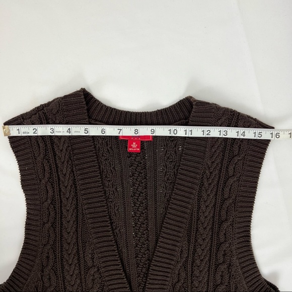Chaps Vest Brown Size Large - Picture 7 of 10